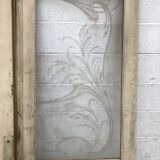 Three-door series engraved with acid