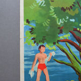 Affiche scolaire par Hélène Poirier
