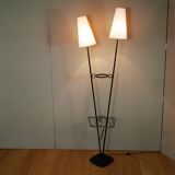 50's double floor lamp