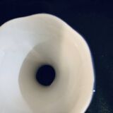 Small porcelain vase 10cm hand painted flower