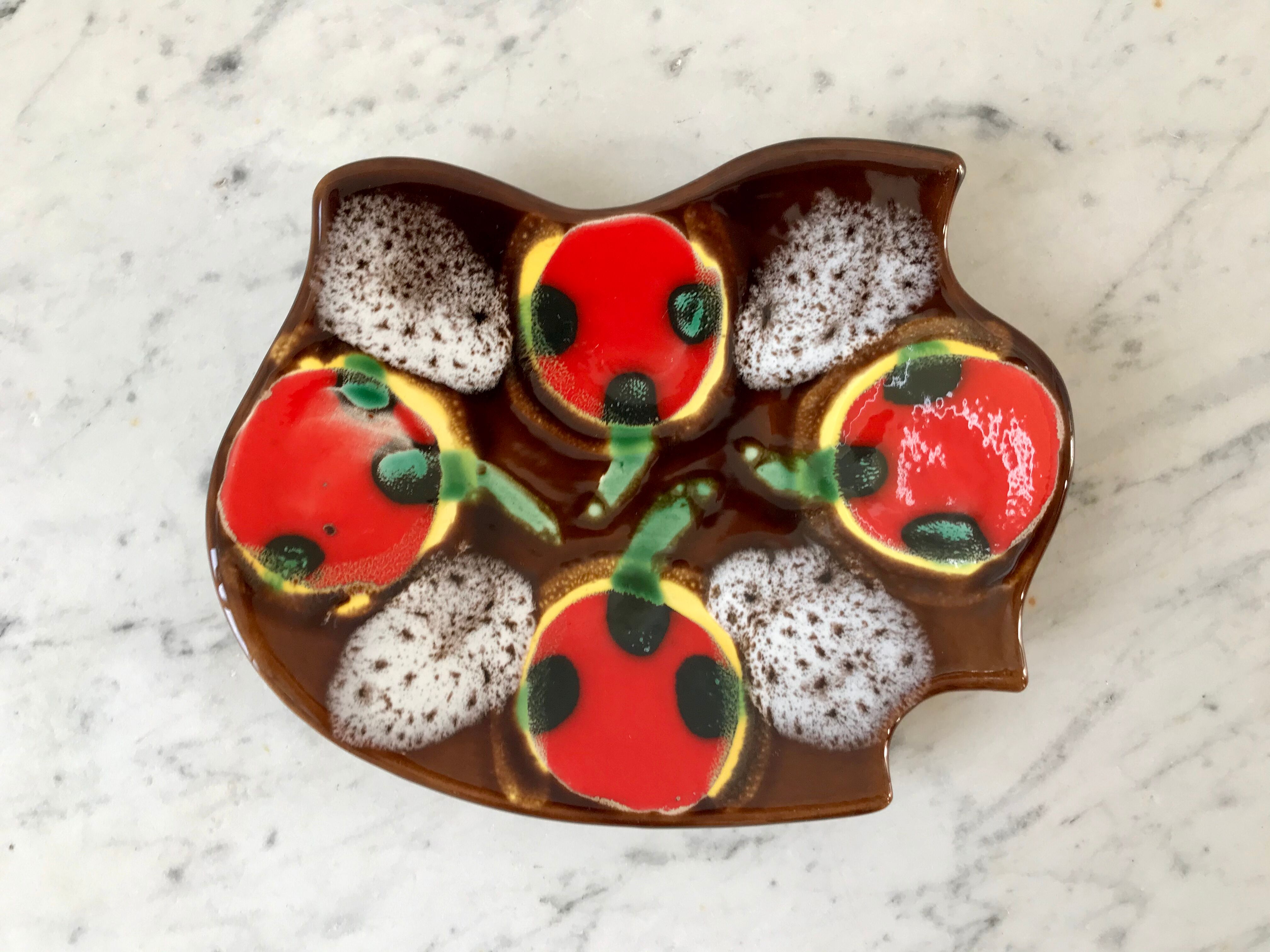 Empty pocket ceramic poët laval 70s