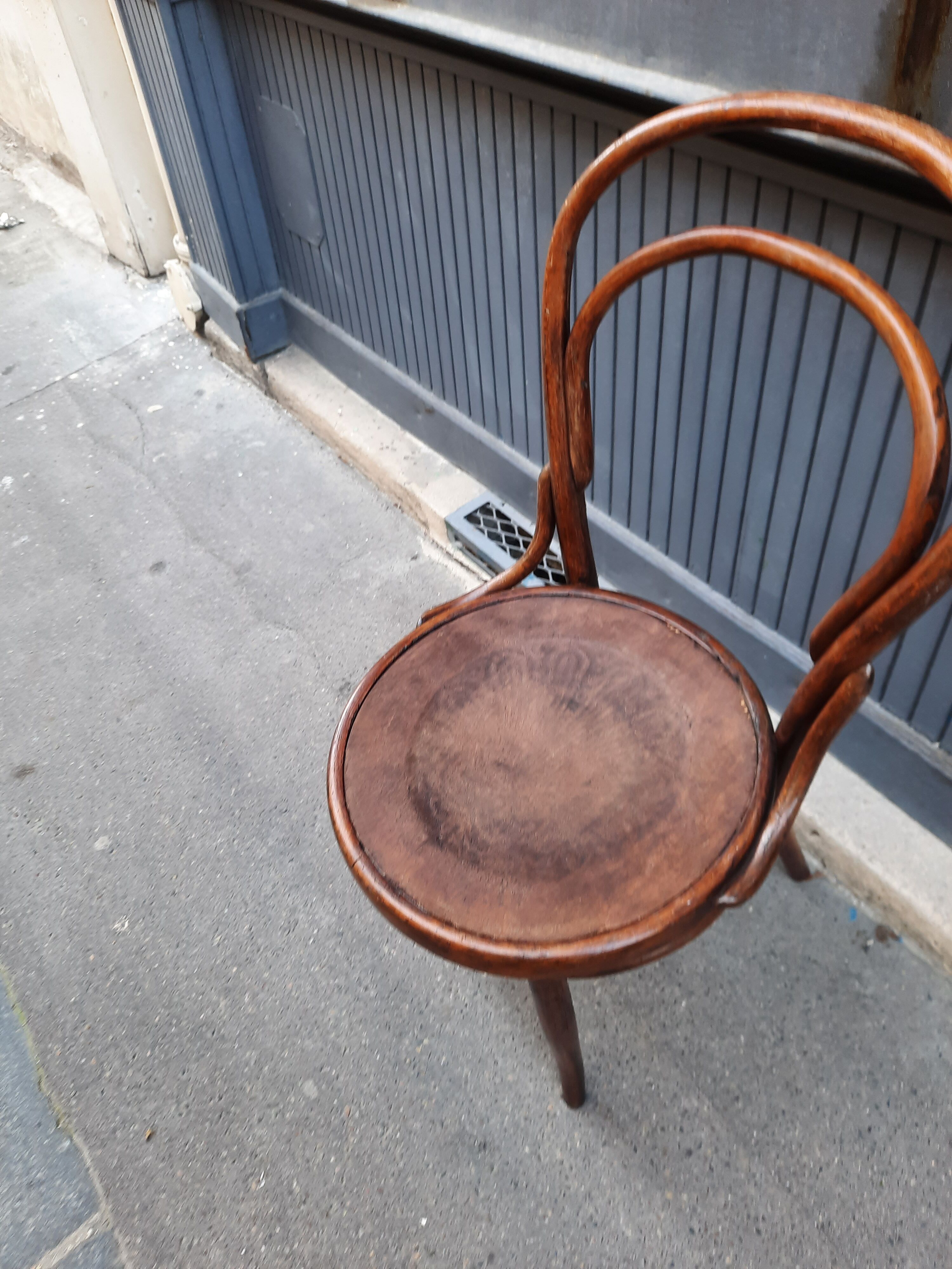 Antique bistro chair