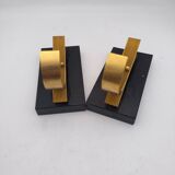 Gold Starry bookends.