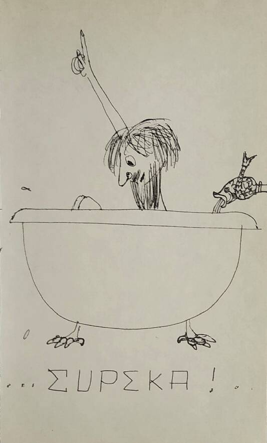 Illustrations Daninos de 1962 " Les Grecs "