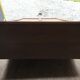 Oak double curtain workshop cabinet