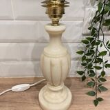 Pied de lampe en marbre