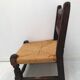 Vintage children's straw chair 70