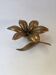 Fleur de lotus métal doré cendriers de table