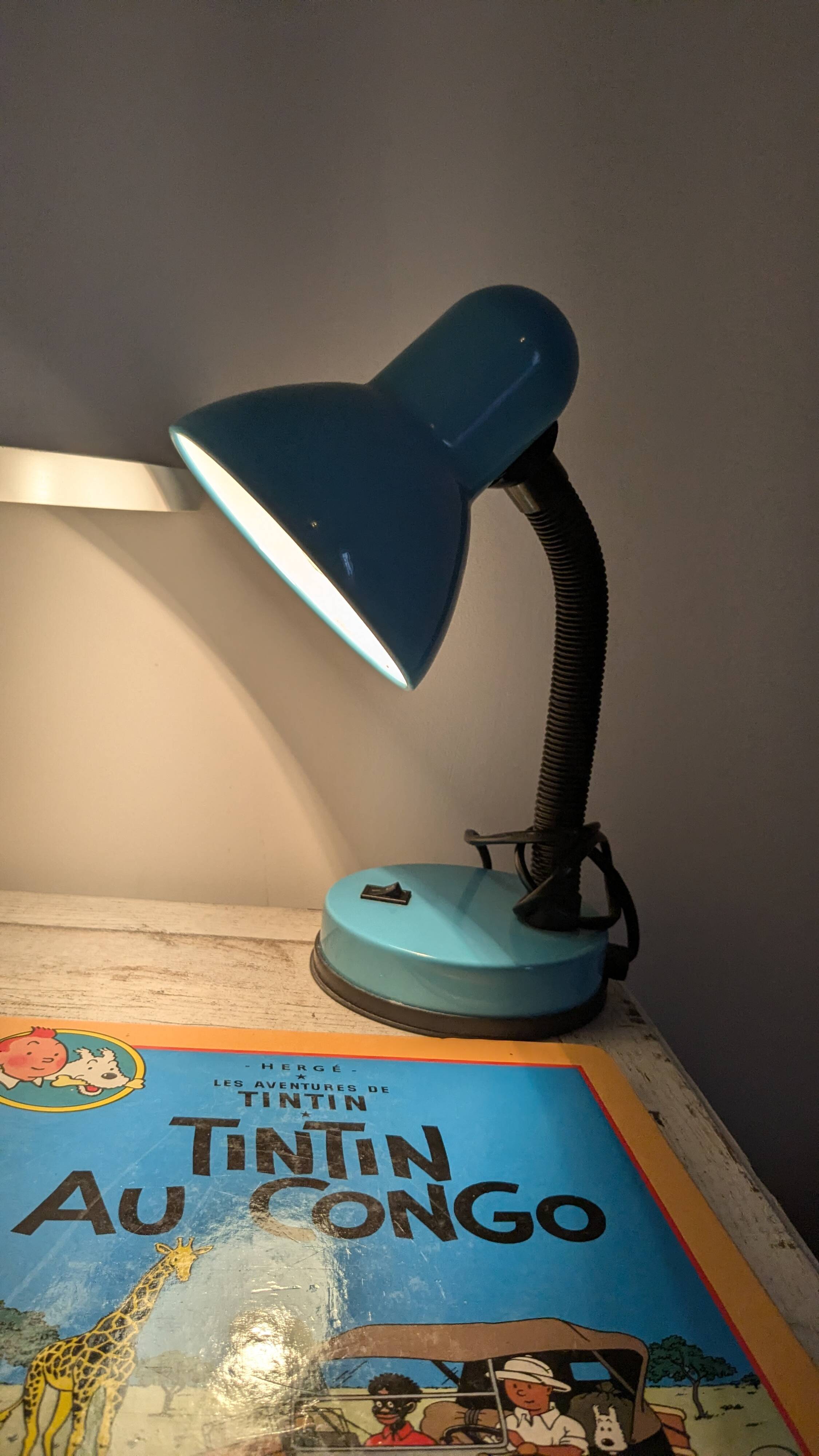 Lampe de bureau vintage par Seylumières