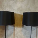 Pair of floor lamps