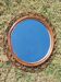 Rattan mirror
