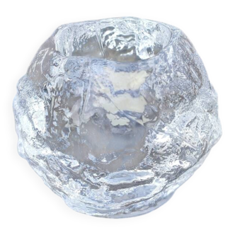 Candle holder "Snowball" Kosta Boda design Ann Wolff 1973