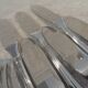 6 silver-plated fish cutlery sets 12p Christofle Atlantide