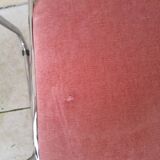 4 vintage chrome chairs from the 70s