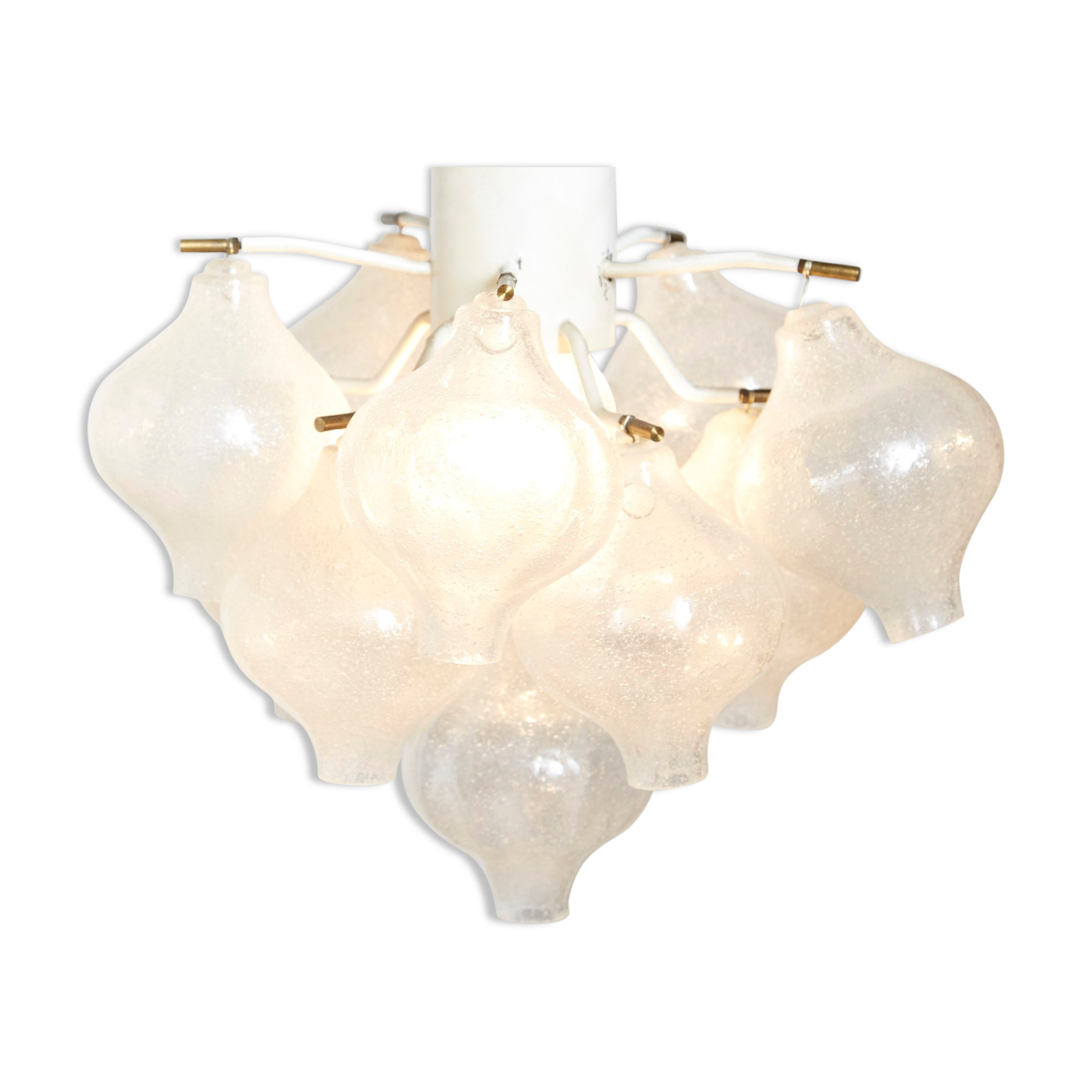 Lampe de plafond de J.T. Kalmar pour Kalmar Franken KG, 1960