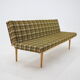 1960s Miroslav Navratil Beech Minimalist Sofa/Daybed, Czechoslovakia