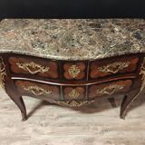 Dresser in marquetry style Louis XV