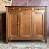 Grand buffet parisien époque 1900 en chêne