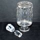 Carafe - Saint-Louis crystal toilet bottle, cut Massenet model