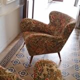 Pair of chairs organic years 50-60