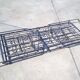 Napoleon III wrought iron folding bed