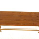 Scandinavian teak and oak bench, Sweden, 1960