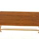 Scandinavian teak and oak bench, Sweden, 1960