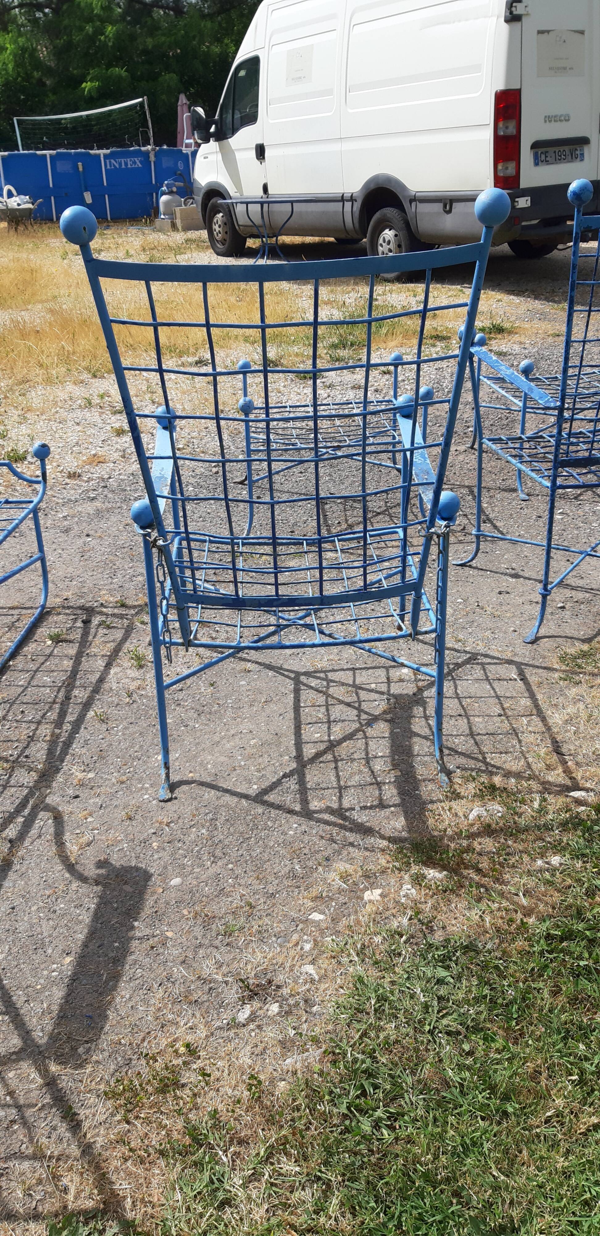 Forged Iron Garden Salon 1960