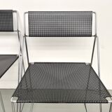 Set of 6 Nuova X-Line chairs, 1977