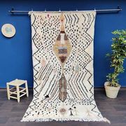 Tapis azilal berbère marron 140x265 cm