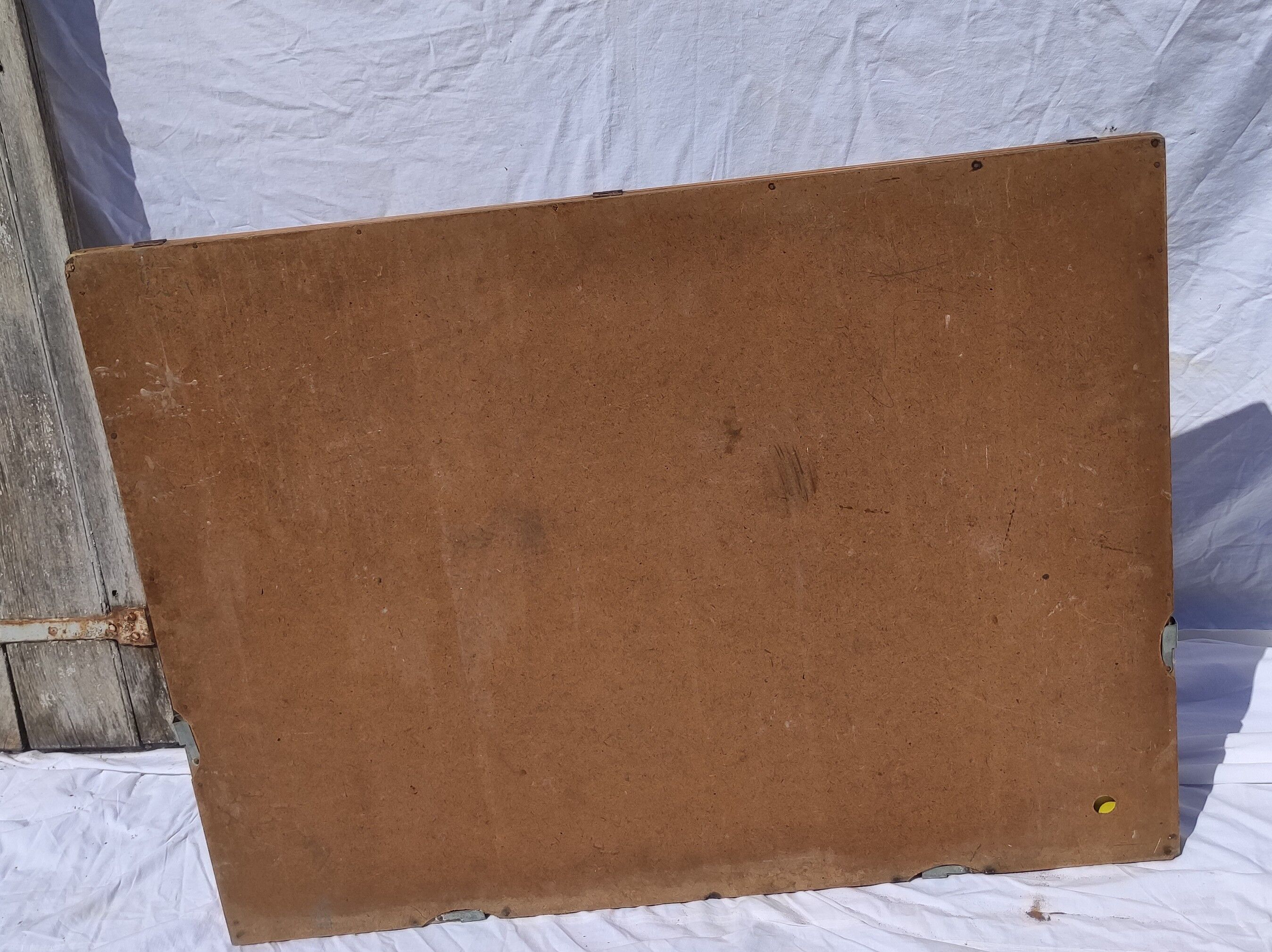 Frame and old pedagogical and school poster