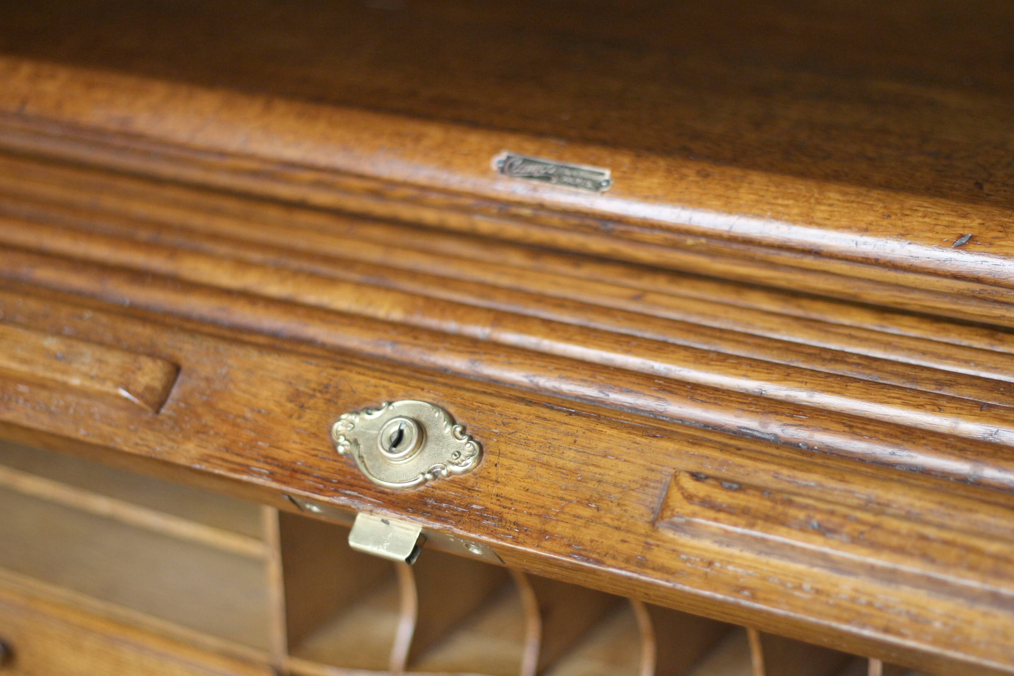 Rare: sublime american cosmos desk. around 1900