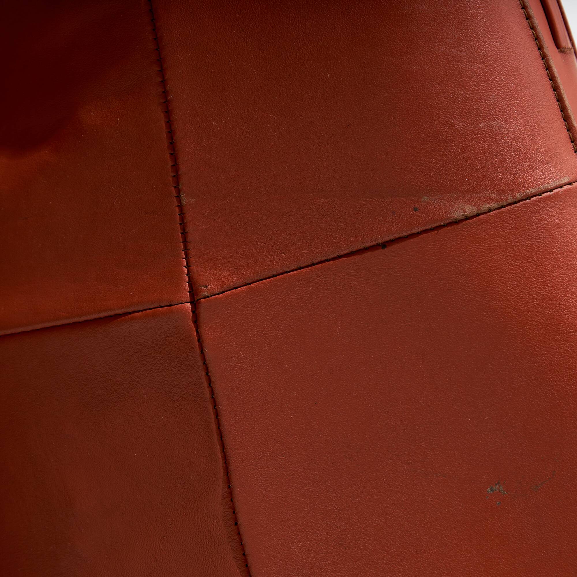 Leather lounge chair by jean gillon for probel (mk10185)