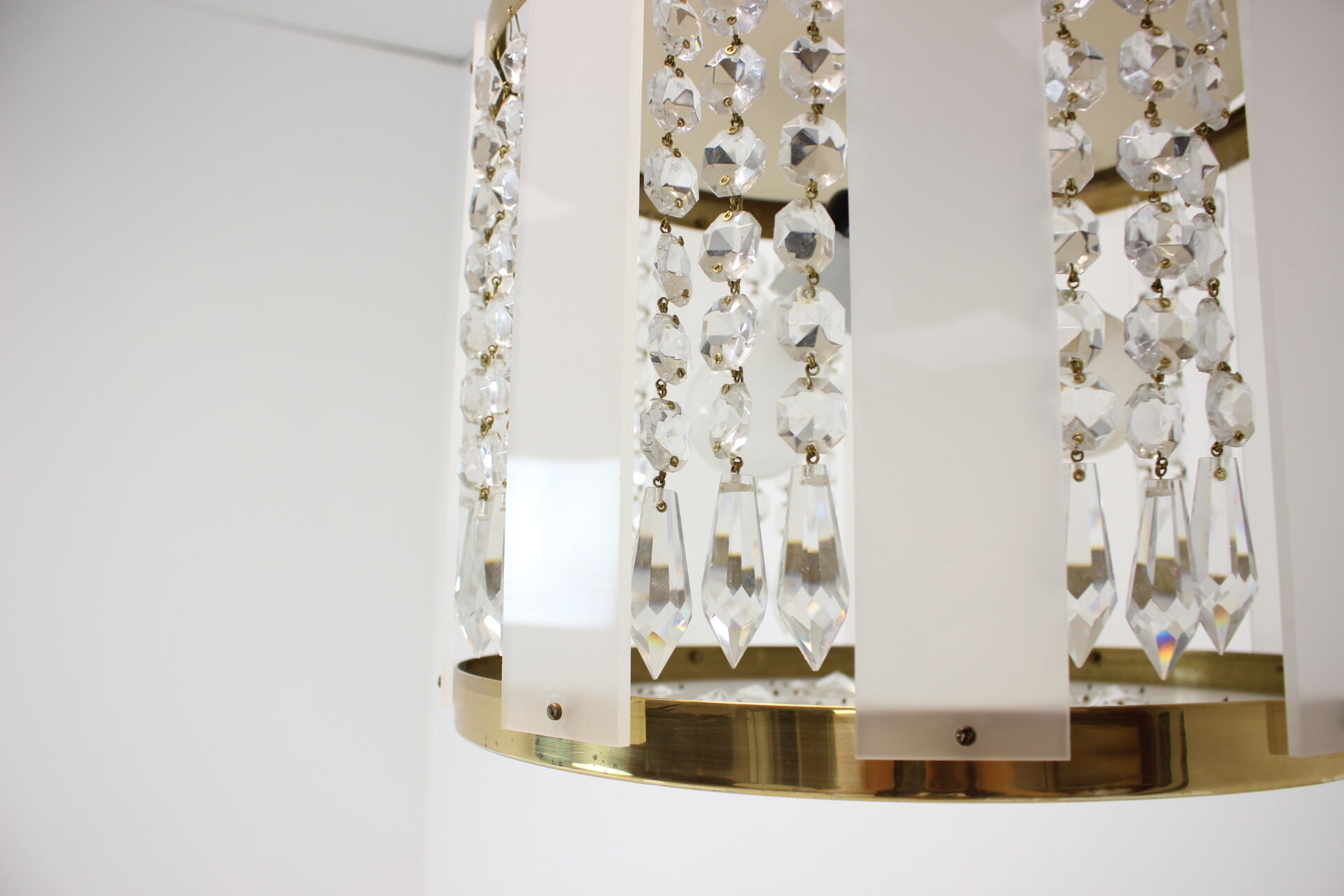 Mid-Century Krystal Chandelier by Jablonecke Sklarny, 1970’s