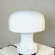 A-743 Mushroom Lamp By Glashütte Limburg, Germany, 1970S