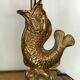 Fish bronze lamp