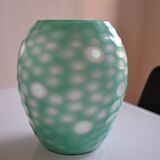 Celadon size multilayer glass vase