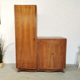 Vintage asymmetrical wardrobe