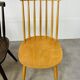 4 Scandinavian chairs with bars from the 60s