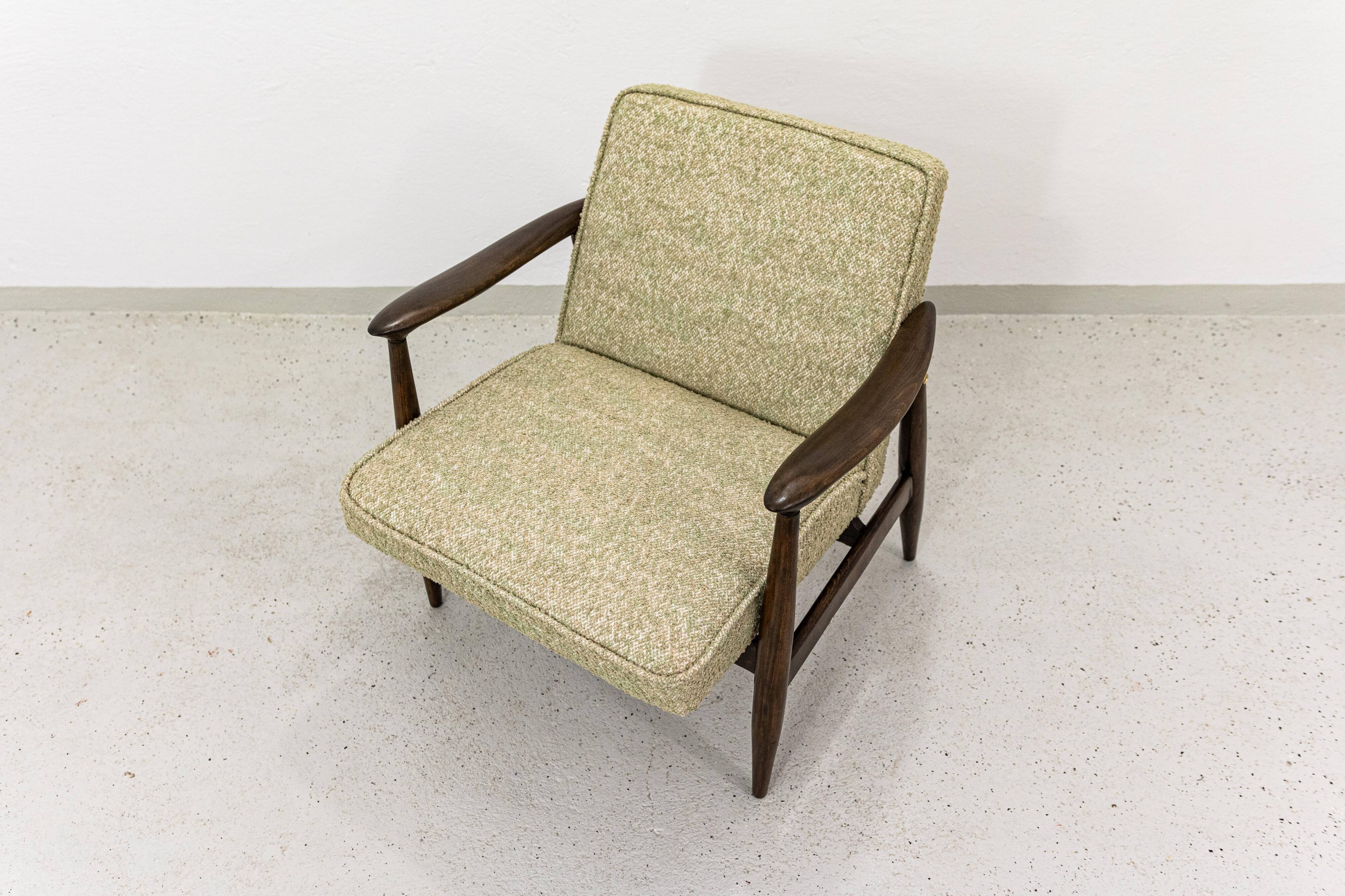 Mid Century Armchairs By Juliusz Kędziorek, Poland, 1960s, Set Of 2