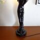 Lampe danseuse nue design 70's 80's- art déco globe boule