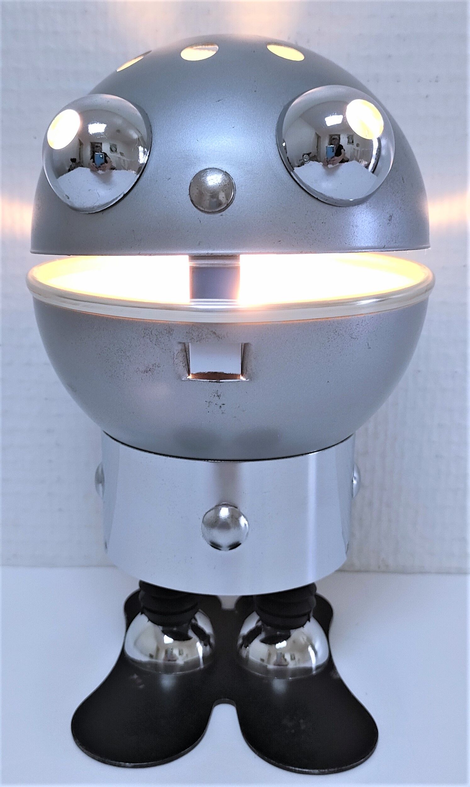 Robot lamp by Satco design Space Age 70s