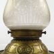 Ceiling lamp, Art Nouveau, frosted glass, Austria, 1930s