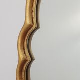 Miroir doré, 64x43 cm