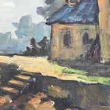 Tableau marine à l'huile