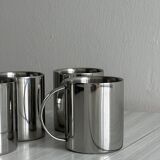 Ensemble de 4 tasses en inox