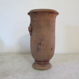 Terracotta vase . .