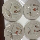 12 vintage Hollandia sarreguemine plates