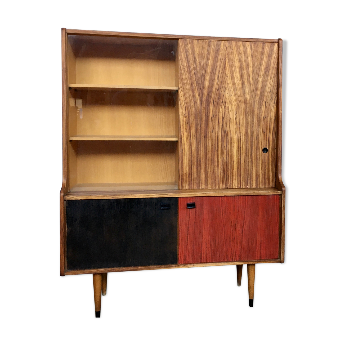 Enfilade haute en palissandre vintage 1960