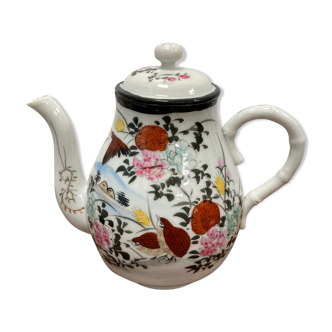 Hand-painted porcelain teapot